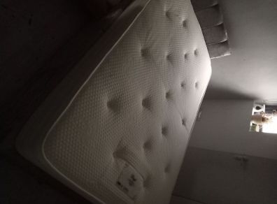 Small double otterman Bed and mattress