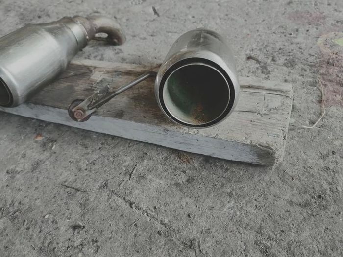 Boy Racer !4" Exhaust Flanges,/End Pipes