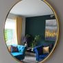 Next Retail Gold Mirror 71cm x 71cm Image 2