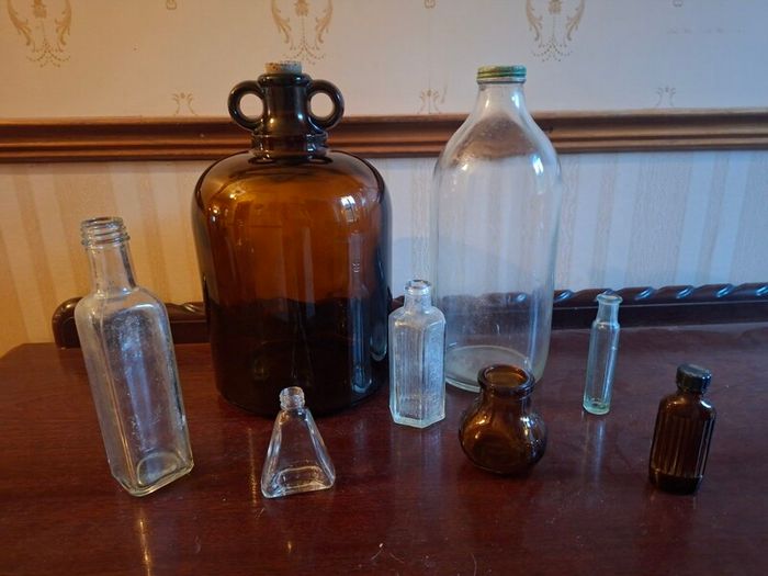 Vintage Glass Bottles