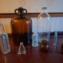 Vintage Glass Bottles