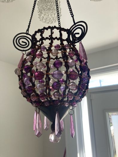 Tea Candle Holder - Hanging