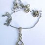 Vintage Sterling Silver 925 Pendant Necklace length 18" - 2,7g Image 10