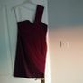 Karen Millen Aubergine Draped One Shoulder Dress Image 5