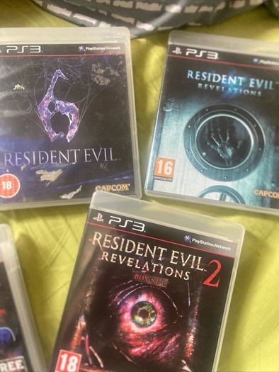 5 Games Resident Evil PS3