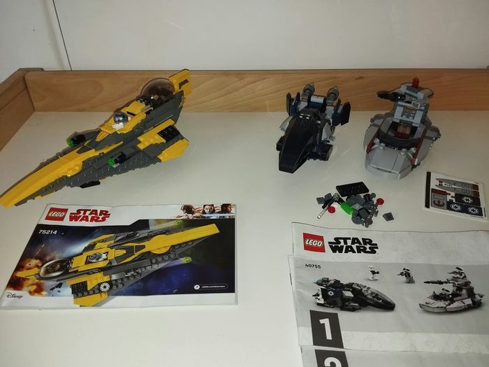 LEGO Star Wars 75214 + 40755 Lot 45e