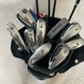 Spalding golf clubs and bag Image 8