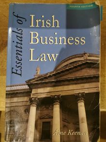 Irish Business Law Aine Keenan