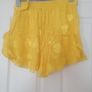 NEW River Island Yellow Satin Shorts Image 3