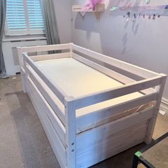 Kids Bed with Extra Bed and Drawers, Irish Made