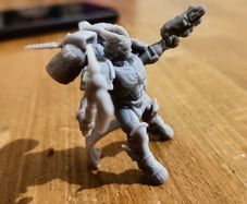 3D Printed Commander Dante