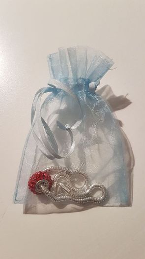 Pandora style silver plated bracelet