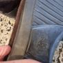 slim brown suede trainer shoe Image 8