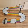 Hot Wheels Mario Kart Rainbow Road Race Track Playset Image 2