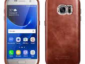 S7 Vintage Leather Back Cover