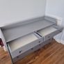 ikea Hauga Chest of Drawers Grey Image 3