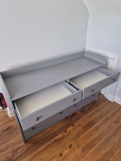 ikea Hauga Chest of Drawers Grey
