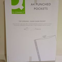 A4 Punched Pockets