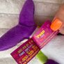Fiesta The Fish Philosophy Pete The Perch Purple Plush Fish approx. 20 cm. long Used Please see photos Image 9