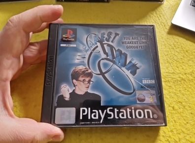 The Weakest Link PlayStation1 Ps1 PlayStation2 Ps2 Games Original