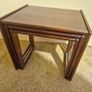 Mid century G Plan nest of teak coffee tables Image 2