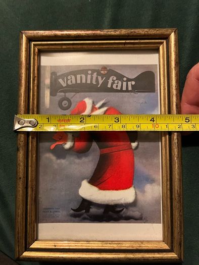 Small Vanity Picture Christmas Theme