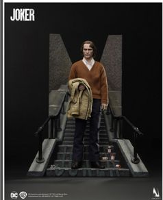 INART 1/6 Scale JOKER Joaquin Phoenix Staircase Scene (Not Hot Toys)