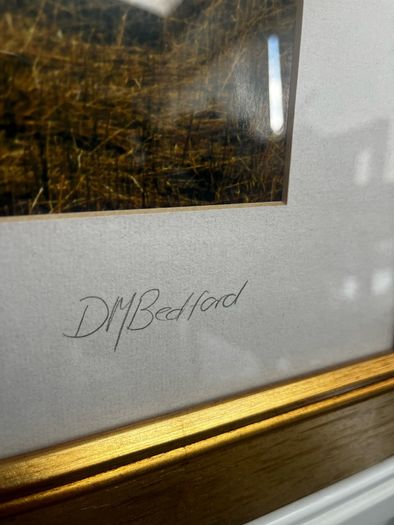 Framed Mountain Landscape Photograph