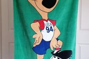 1994 World Cup USA Beach Towel Striker The Dog Mascot