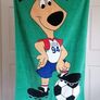 1994 World Cup USA Beach Towel Striker The Dog Mascot Image 4