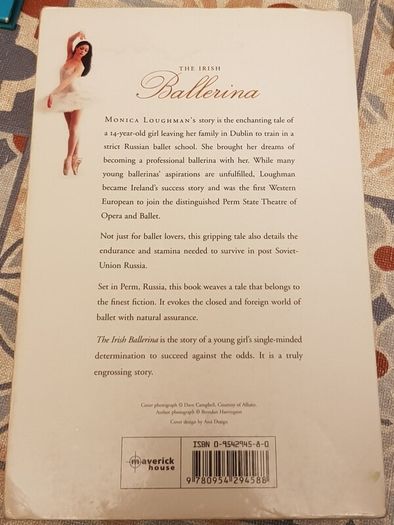 The Irish Ballerina by Monica Loughman With Jean Harrington
