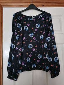 Women's Floral Top - Size 14