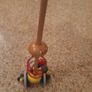 Wooden push along/ walk along clacking toy Image 2