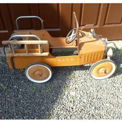 Antique Toy Fire Engine