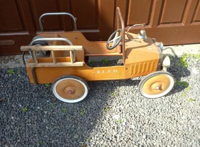 Antique Toy Fire Engine