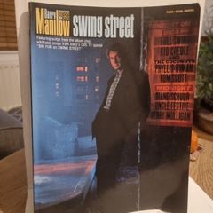 Barry Manilow Swing Street sheet music book.