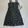 Diesel Black Star Print Denim Dress Image 8