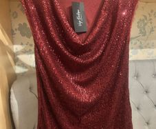 Virgo Botique sequin top