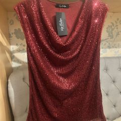Virgo Botique sequin top