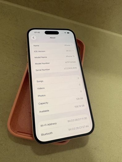 iphone 15 128 gb