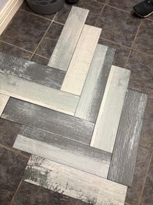 Floor and wall tile