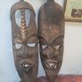 2 African masks Image 2