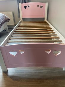 Girls single bed frame