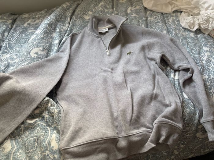 Lacoste zip up top