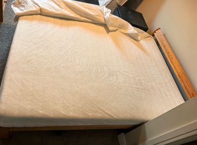 Double Ikea bed and mattress