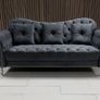 Elegance 3+2 Grey Fabric Sofa Set Image 2