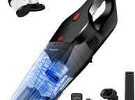 main image for ad Handheld Vacuum Cordless, 9500PA Strong Suction Car Vacuum Cleaner, Quick Rechargeable Hand Vacuum, Portable Hand Held Vacuum with Long Runtime