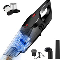 Handheld Vacuum Cordless, 9500PA Strong Suction Car Vacuum Cleaner, Quick Rechargeable Hand Vacuum, Portable Hand Held Vacuum with Long Runtime
