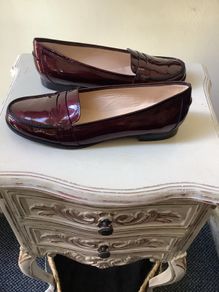 LK Bennett patent leather loafers, new, UK5,Made in a Italy