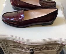 LK Bennett patent leather loafers, new, UK5,Made in a Italy